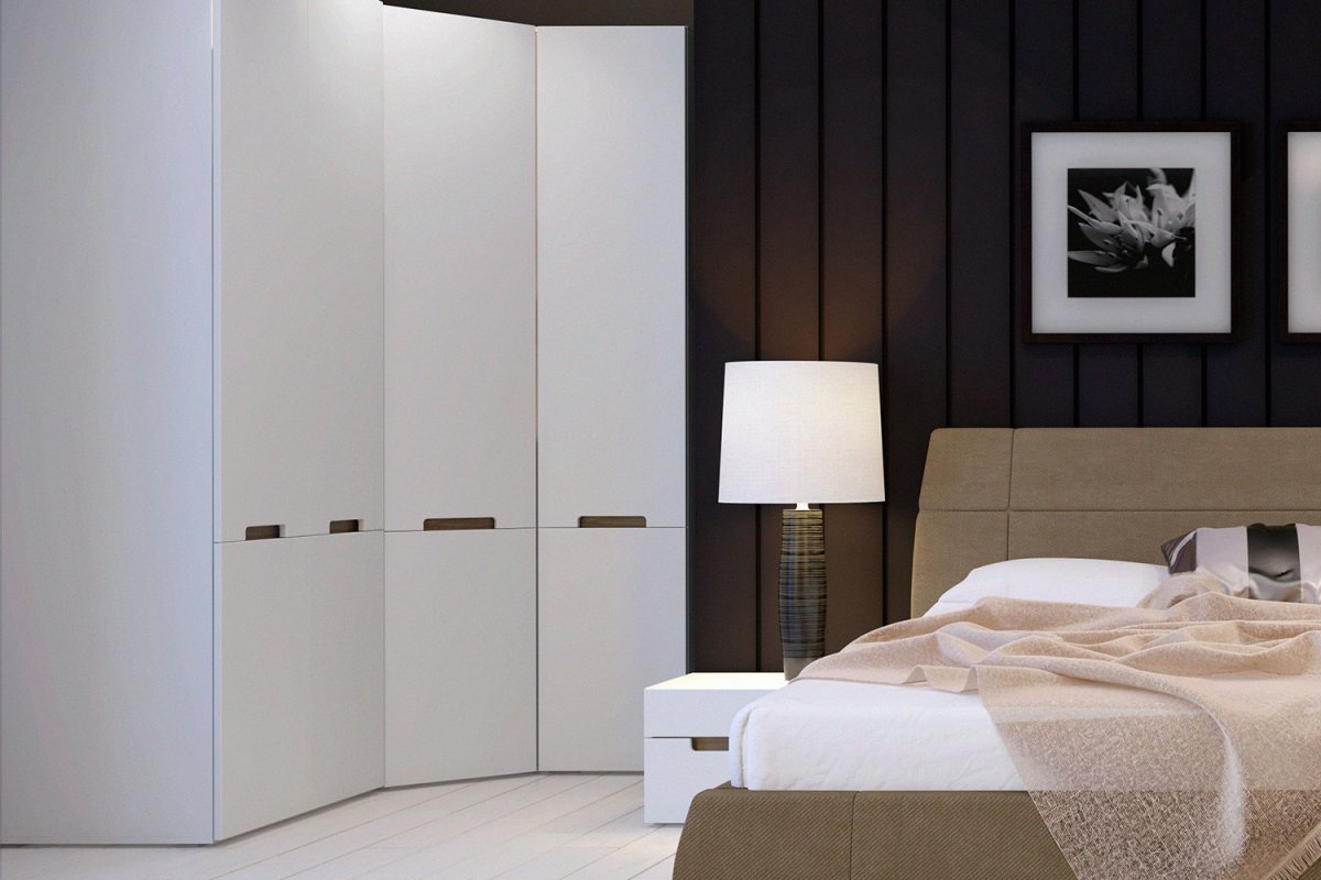 Дизайн интерьера узкой спальни: прямоугольной, угловой, 3х3, 3х4, 3�х5, 3х6. 119 фото — ЭтотДом